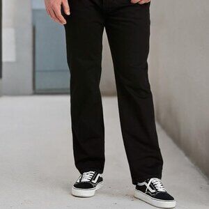 Levi's Men's 541 Athletic Fit Jeans (Black)